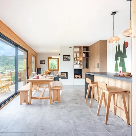 Les Genets, Vue Imprenable Sur Le Σαλέ Gérardmer